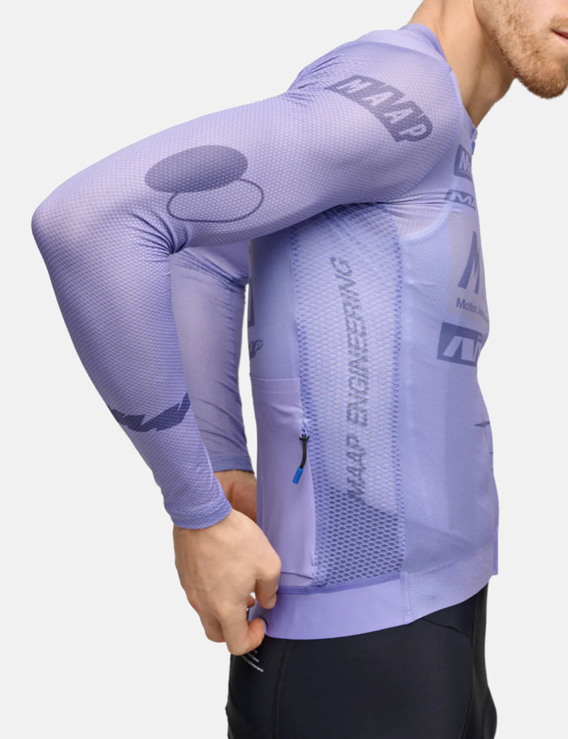 MAAP Drome Pro Air Long Sleeve Jersey 3.0 - Lavender