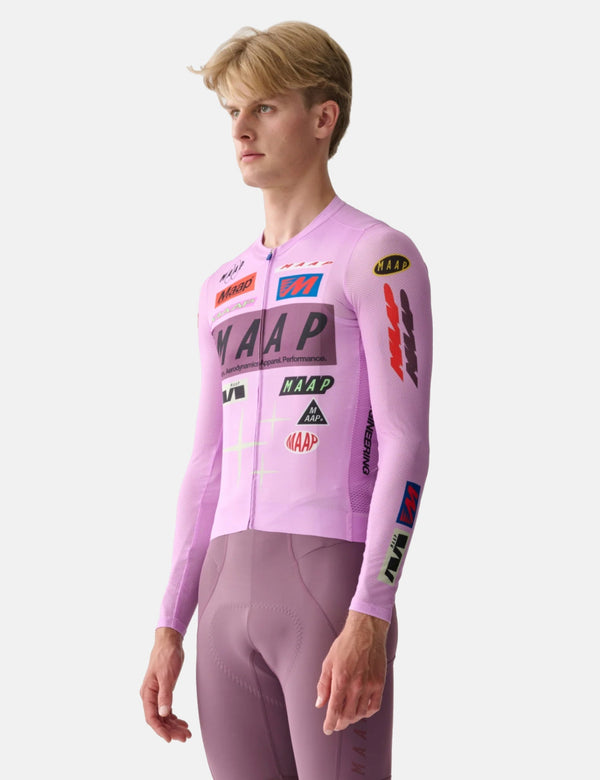 Maap Drome Pro Air Long Sleeve Jersey 3.0  - Lily Pink