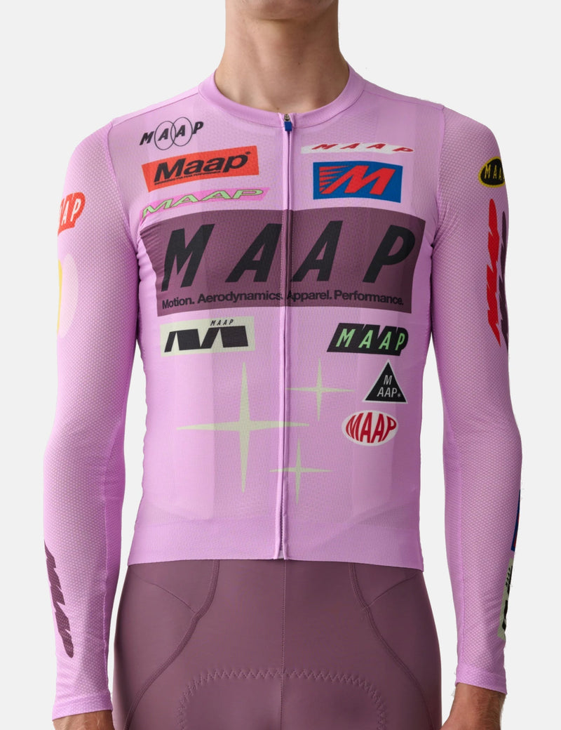 Maap Drome Pro Air Long Sleeve Jersey 3.0  - Lily Pink