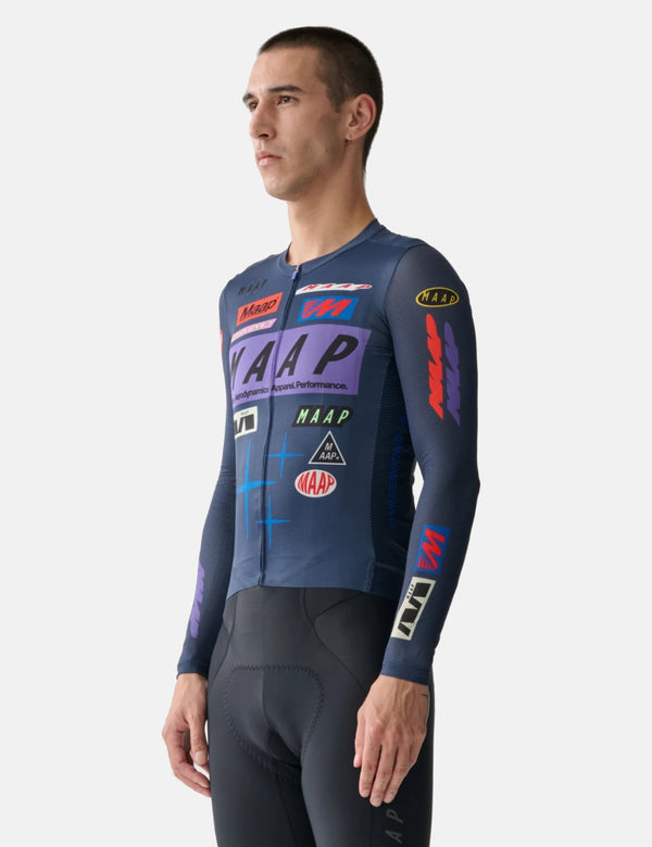 Maap Drome Pro Air Long Sleeve Jersey 3.0  - Midnight Blue