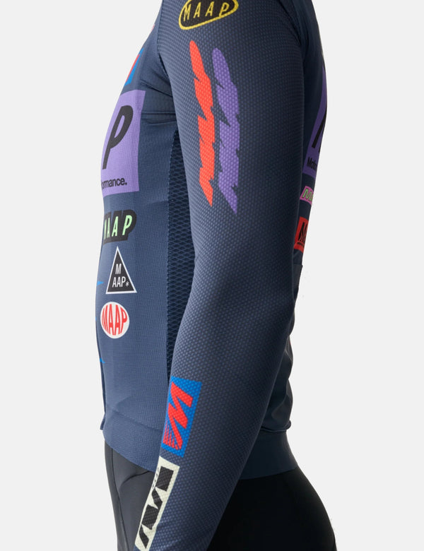 Maap Drome Pro Air Long Sleeve Jersey 3.0  - Midnight Blue