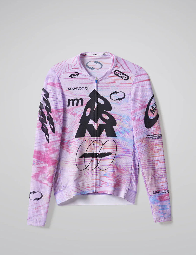MAAP Chroma Pro Air Long Sleeve Jersey 3.0 - Gumball Blue