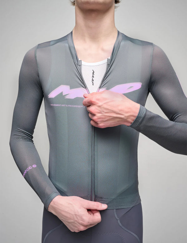 MAAP Evade Blaze Pro Air Long Sleeve Jersey 3.0 - Gargoyle Grey