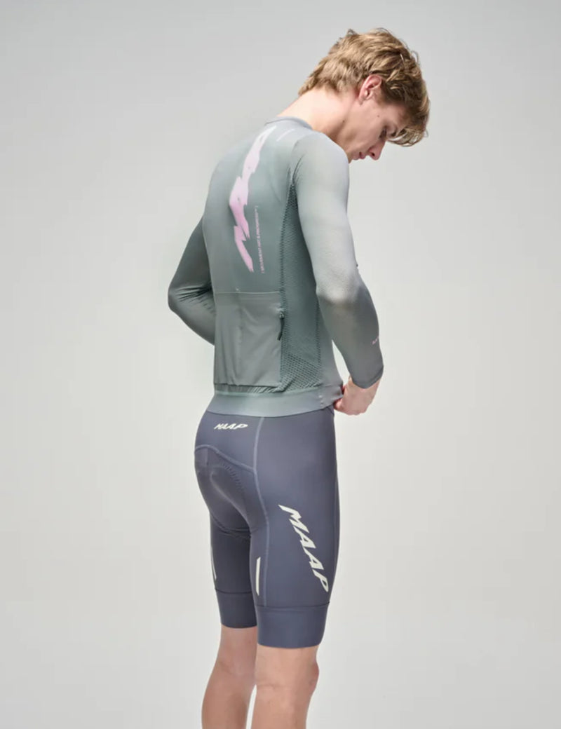 MAAP Evade Blaze Pro Air Long Sleeve Jersey 3.0 - Gargoyle Grey