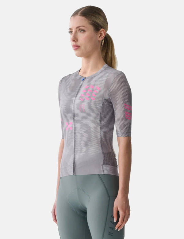 MAAP Womens Privateer C.H Pro Air Jersey 3.0 - Steel Grey