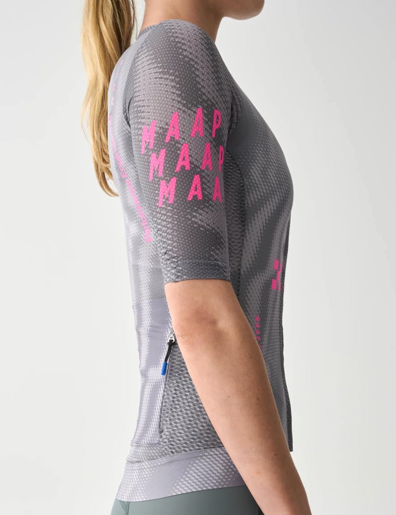MAAP Womens Privateer C.H Pro Air Jersey 3.0 - Steel Grey