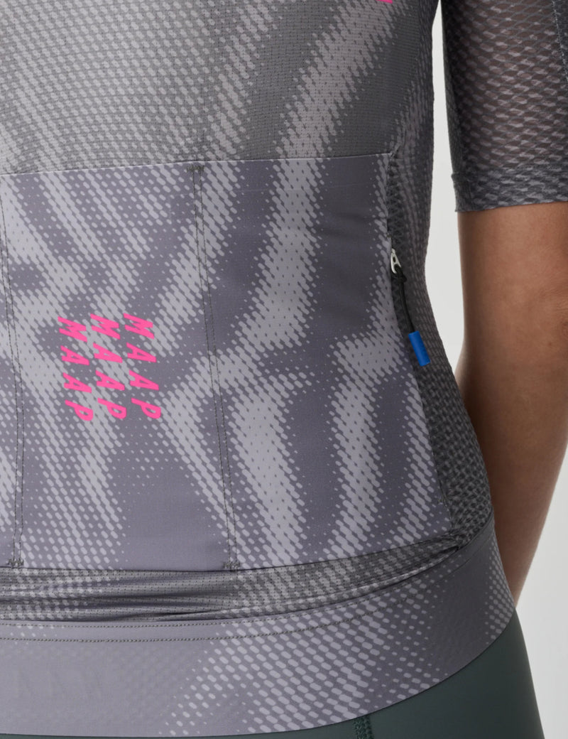 MAAP Womens Privateer C.H Pro Air Jersey 3.0 - Steel Grey