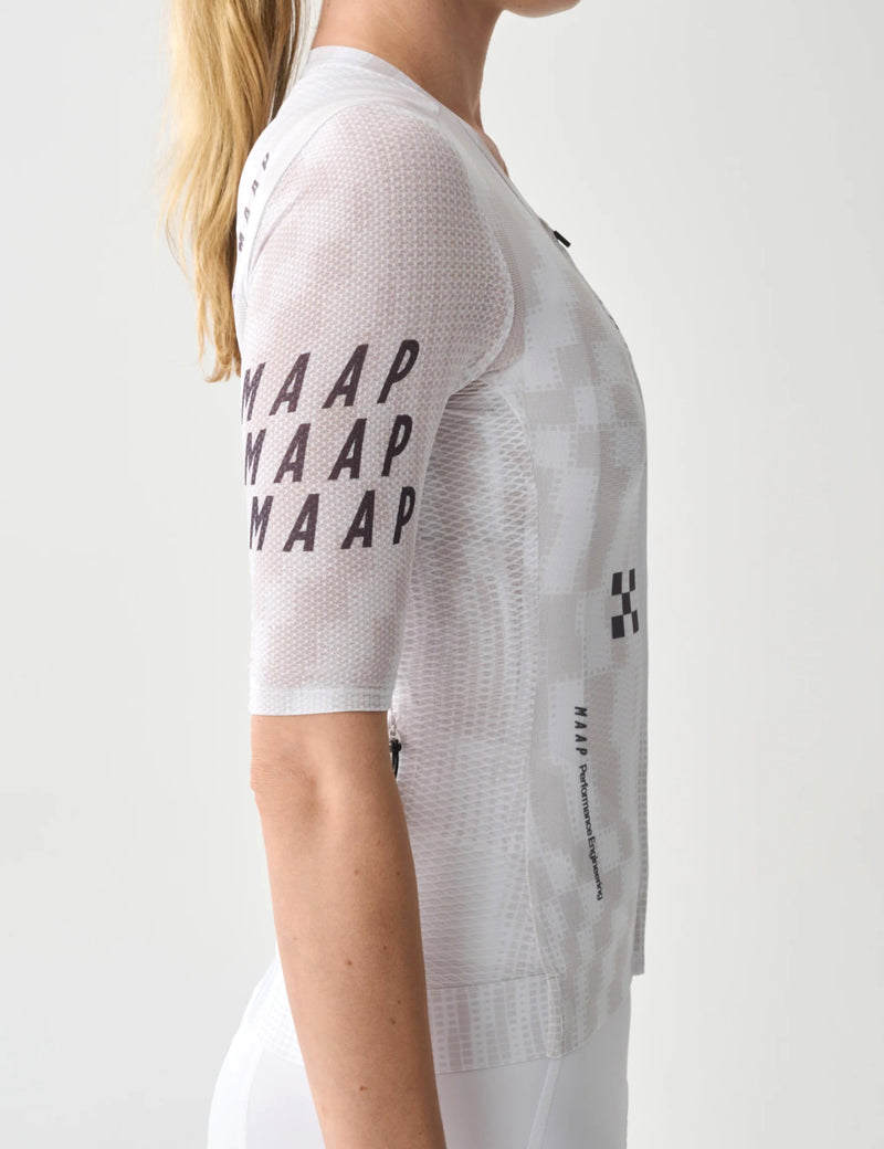 MAAP Womens Privateer F.O Pro Air Jersey 3.0 - White