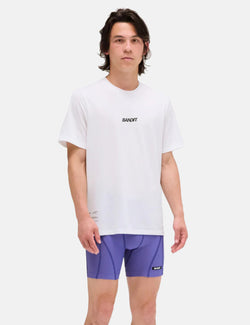 Bandit Men's Micromesh Run T-Shirt - White