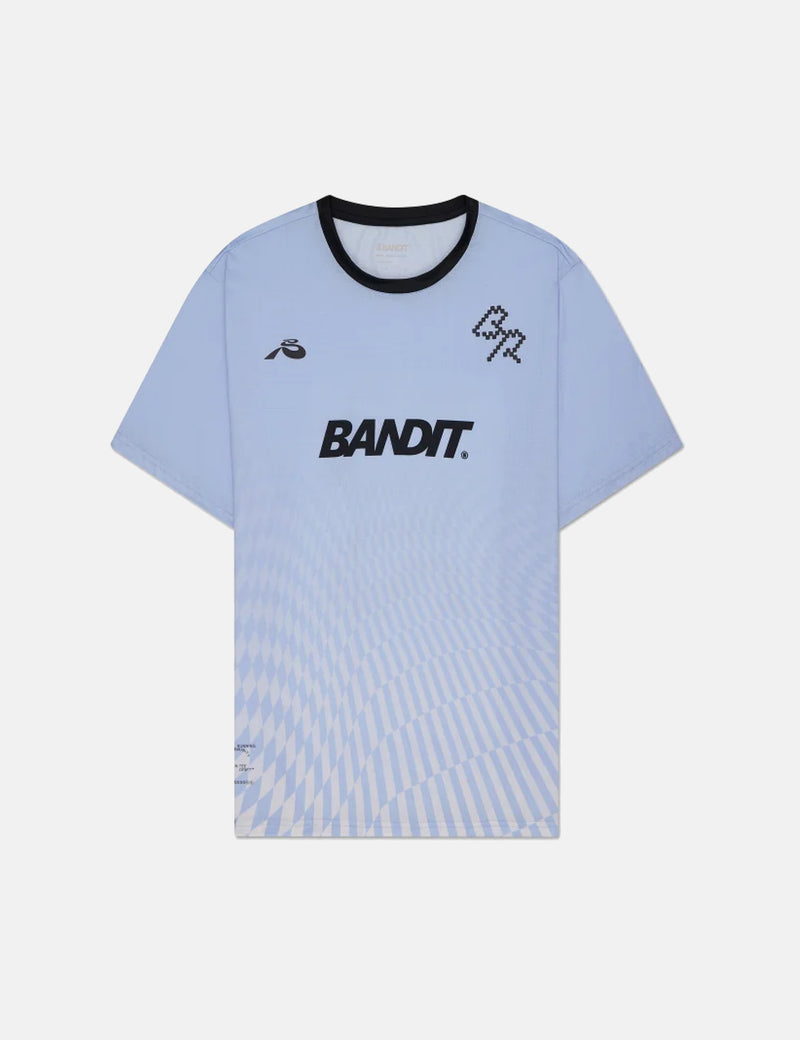 Bandit Drift Mosaic Performance T-Shirt - Breeze Blue