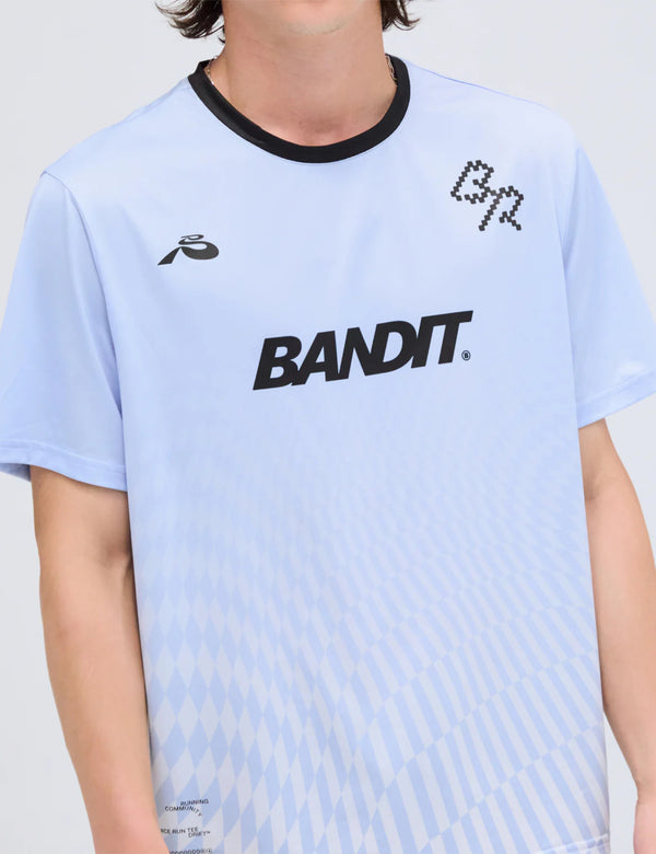 Bandit Drift Mosaic Performance T-Shirt - Breeze Blue