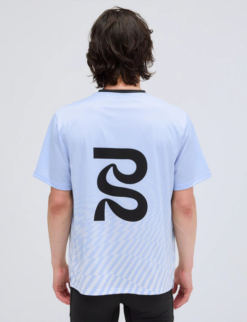 Bandit Drift Mosaic Performance T-Shirt - Breeze Blue