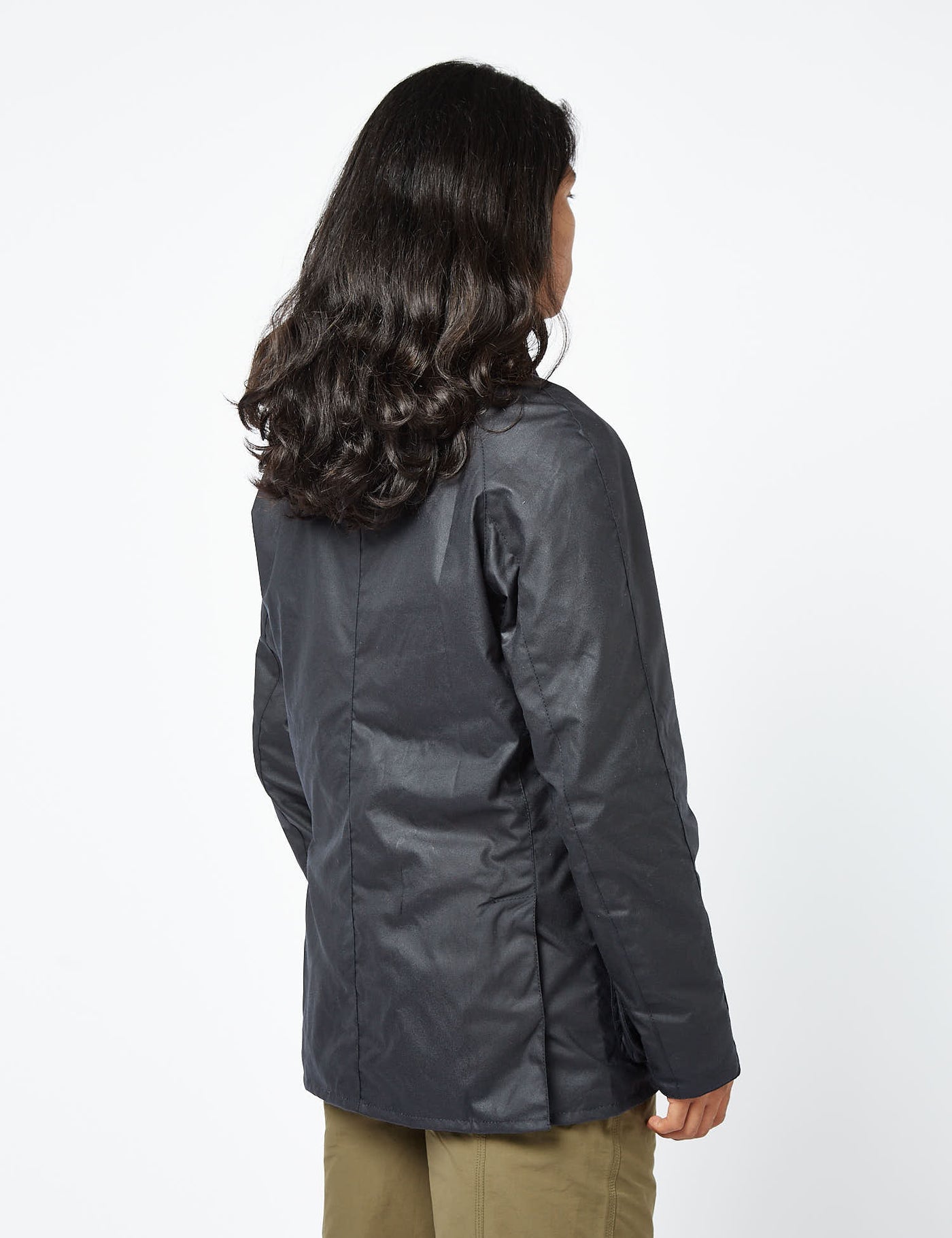 Barbour Ashby Wax Jacket - Navy Blue I Article.
