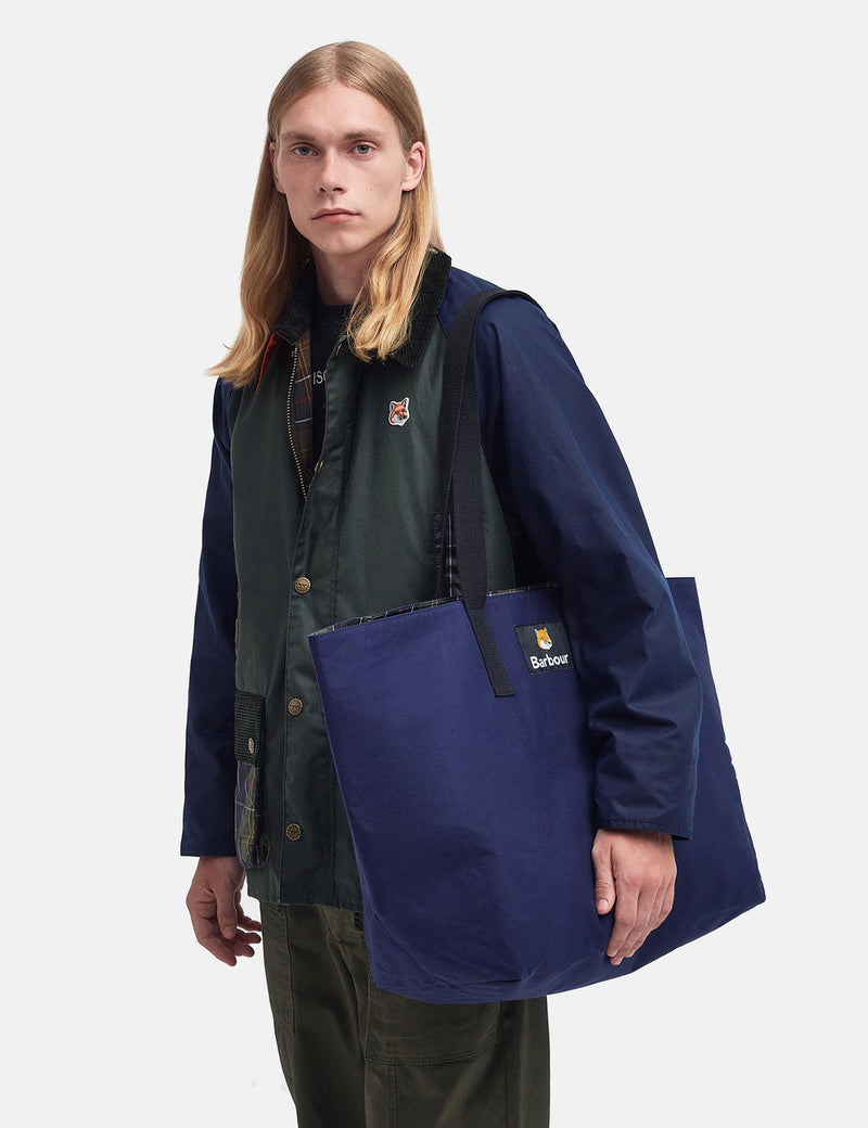 Barbour Beaufort Wax Jacket - Duffle Bag Green