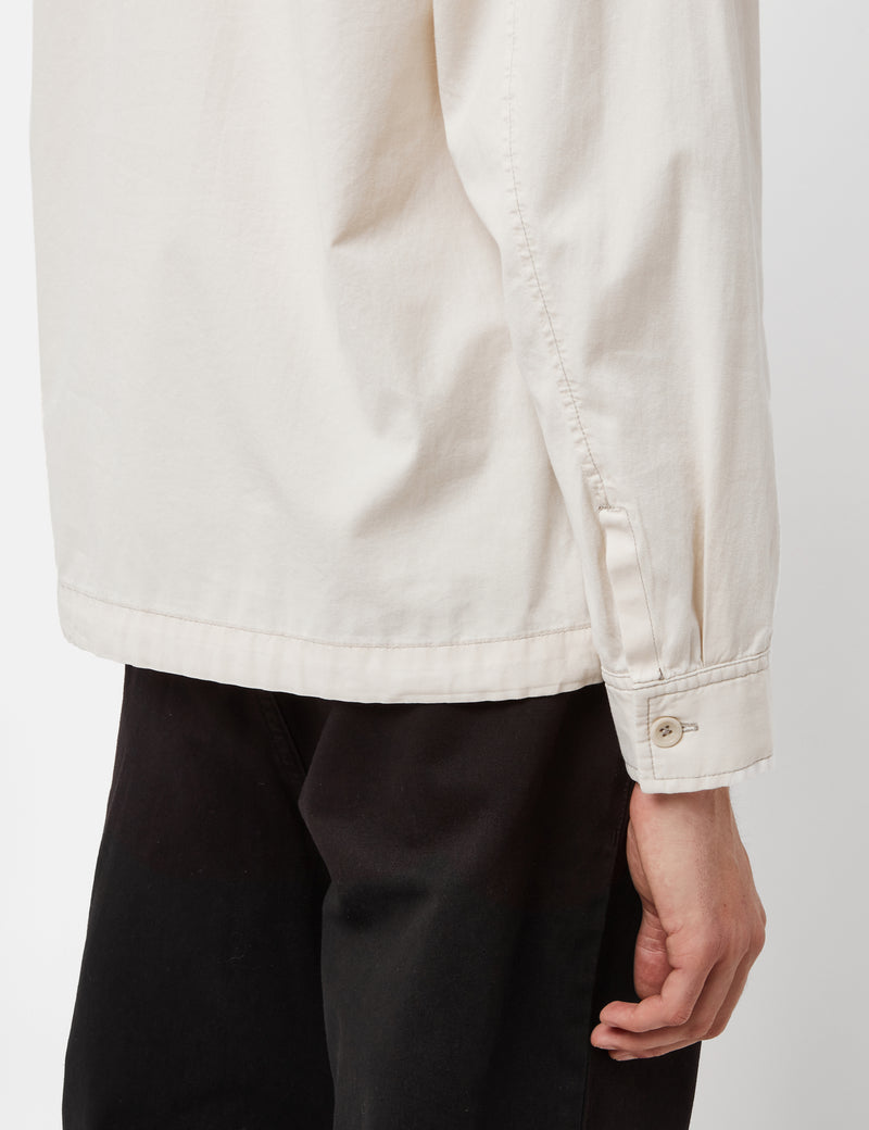 Norse Projects Lund Shirt (Eco-Dye) - Hibiscus Dye