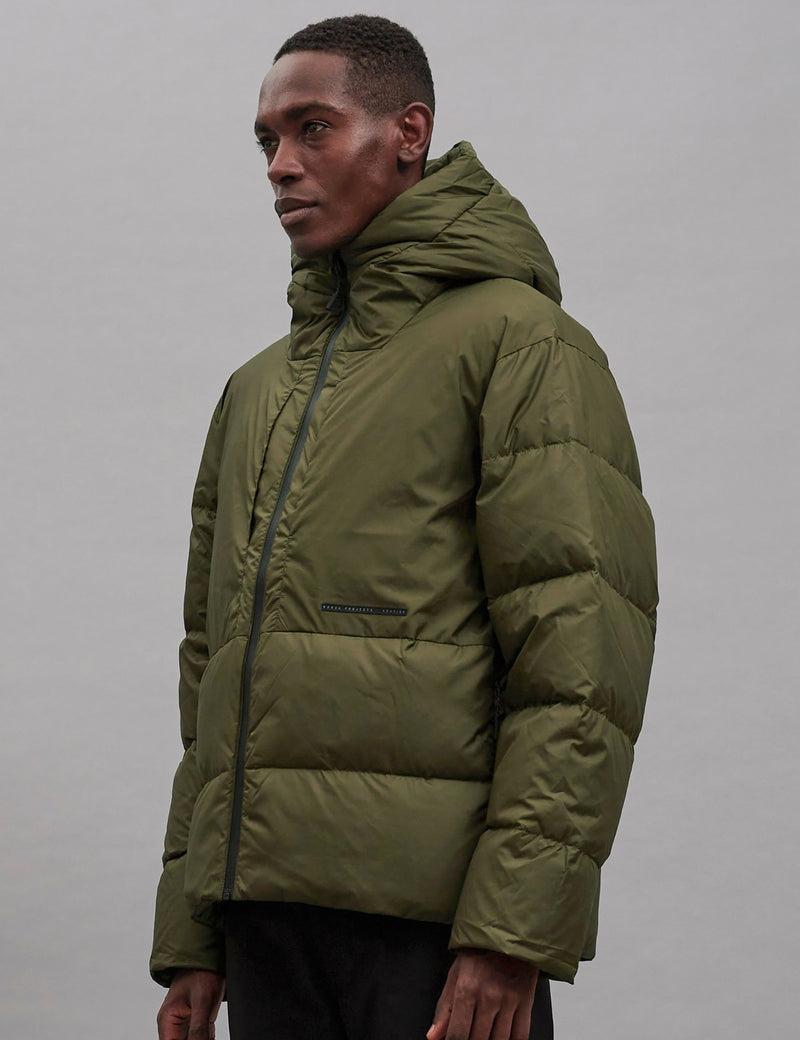 Norse Projects ARKTISK Asger Pertex Quantum Down Jacket - Army Green