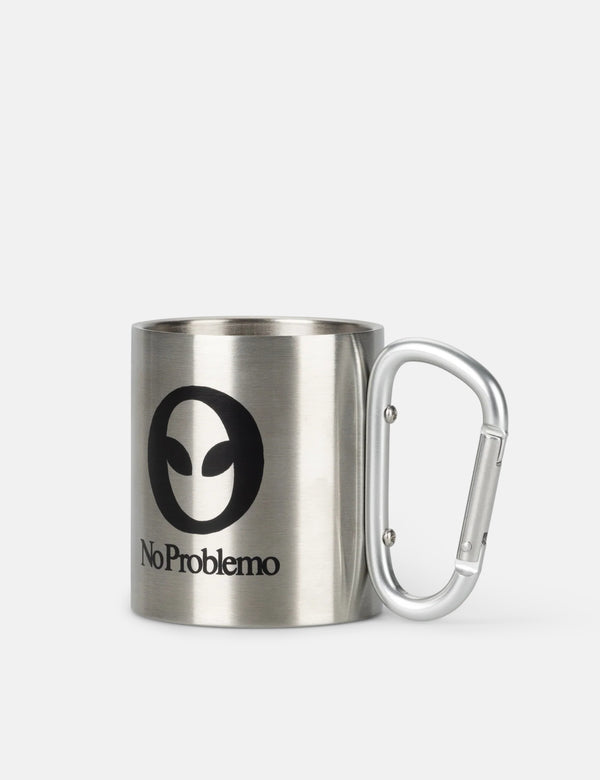 No Problemo Carabiner Mug - Silver