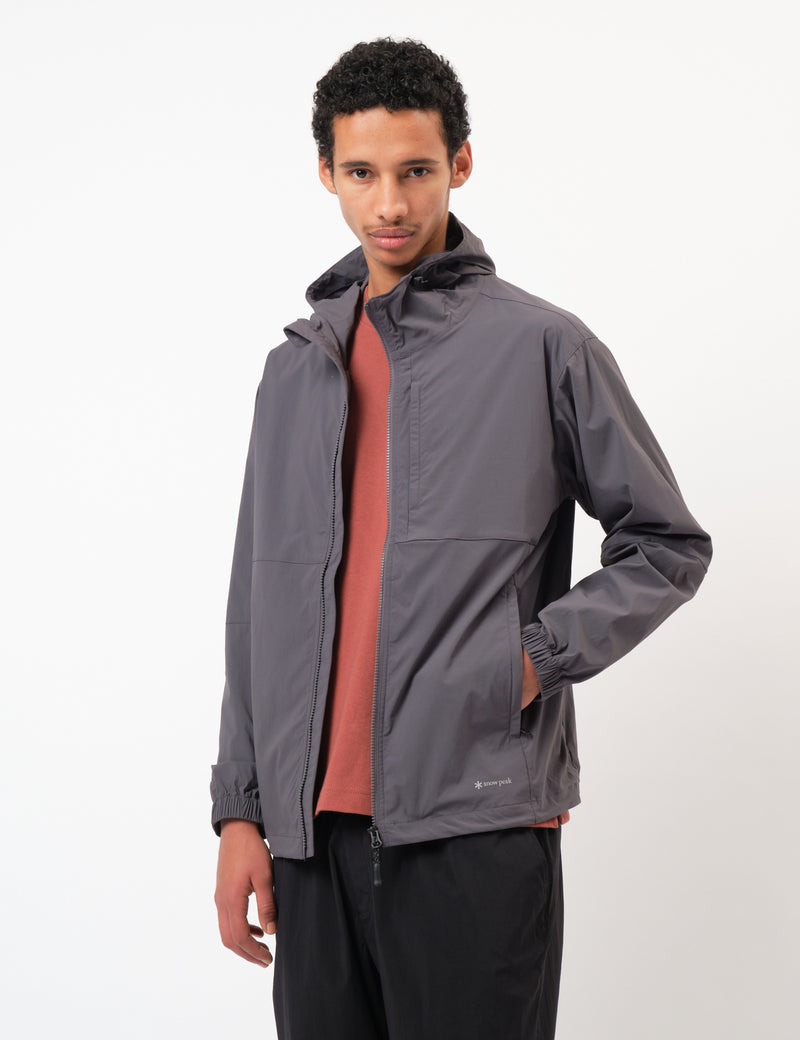 Snow Peak NSD Utility Parka - Charcoal Grey