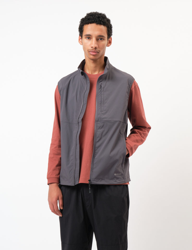 Snow Peak NSD Utility Vest - Charcoal Grey