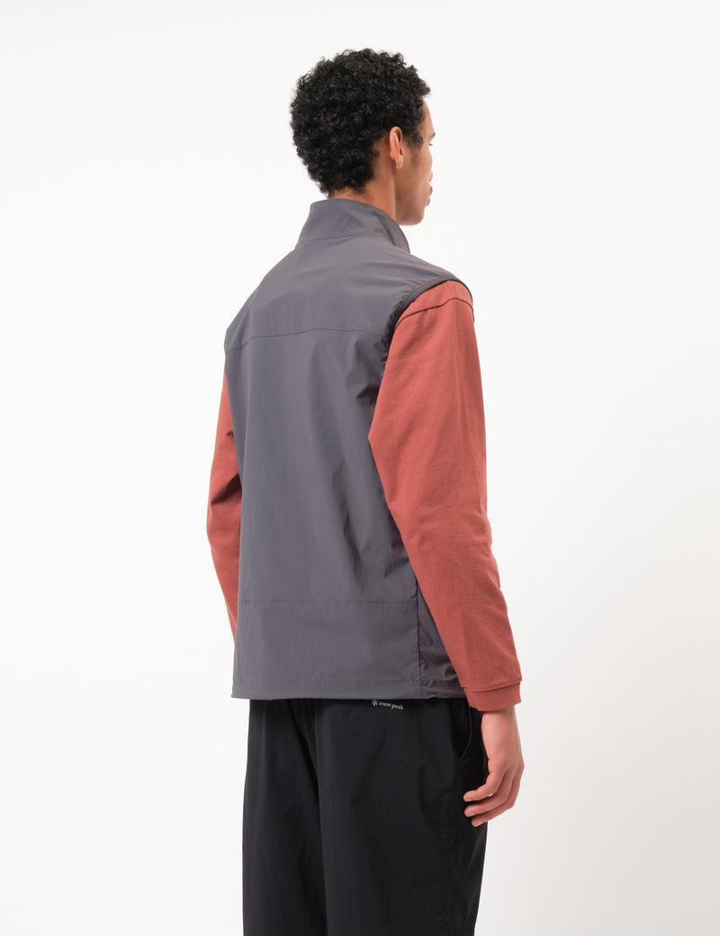 Snow Peak NSD Utility Vest - Charcoal Grey