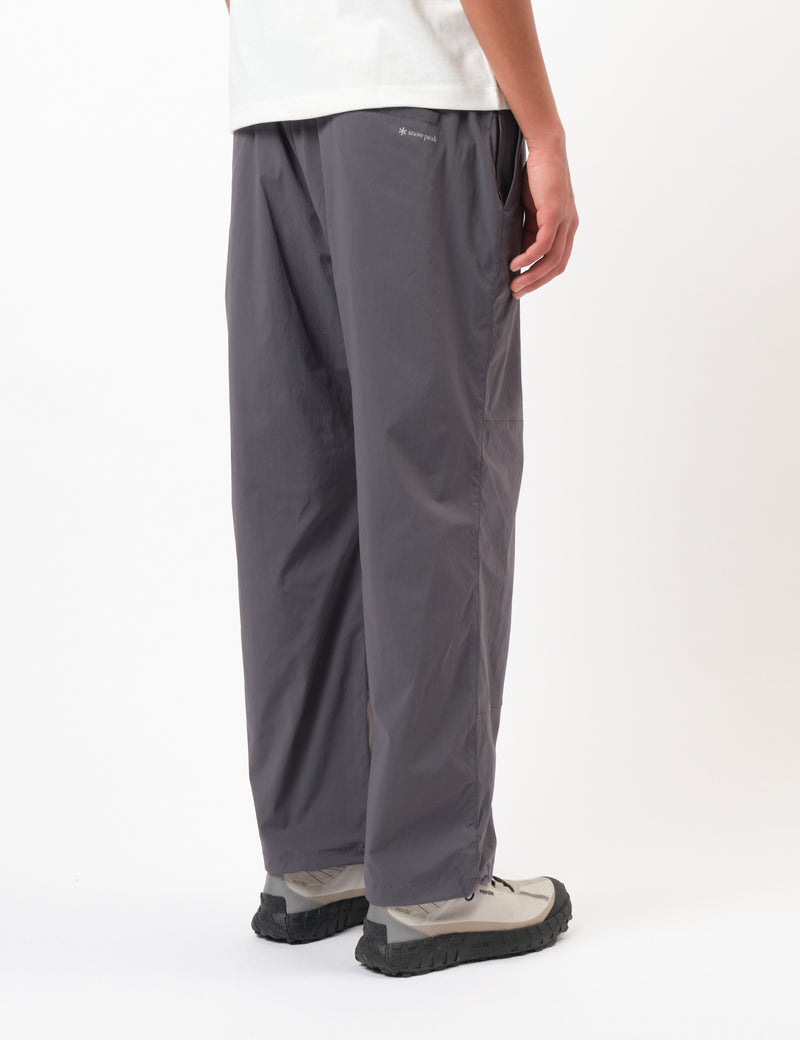Snow Peak NSD Easy Wide Pants - Charcoal Grey