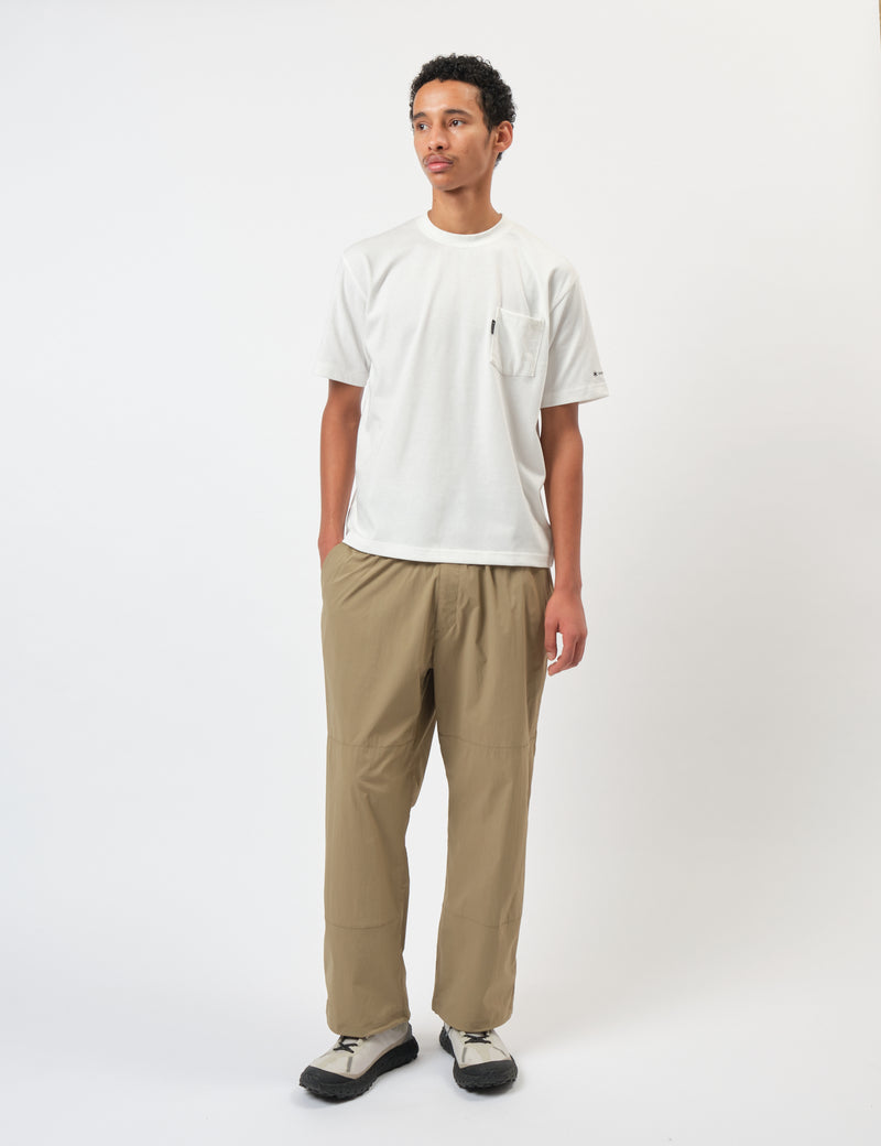 Snow Peak NSD Pocket T-Shirt - Off White