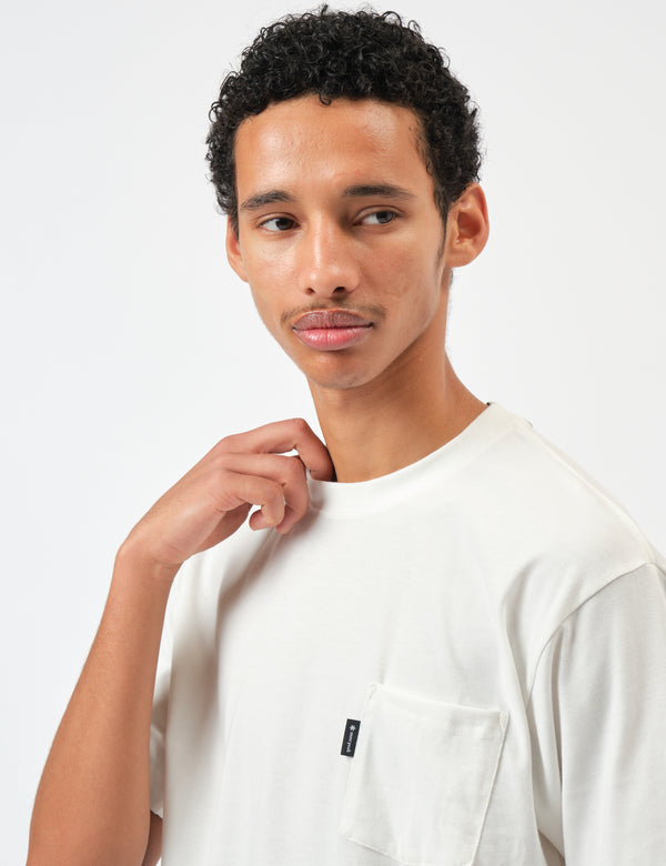 Snow Peak NSD Pocket T-Shirt - Off White