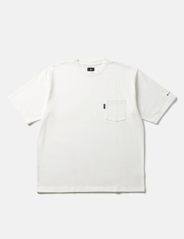 Snow Peak NSD Pocket T-Shirt - Off White