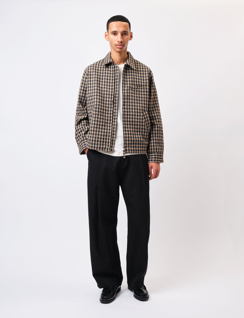 Universal Works Windcheater Jacket (Cortina Tweed) - Sand