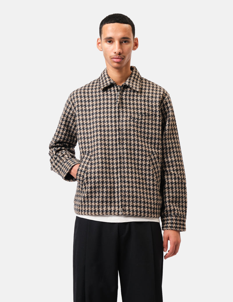 Universal Works Windcheater Jacket (Cortina Tweed) - Sand