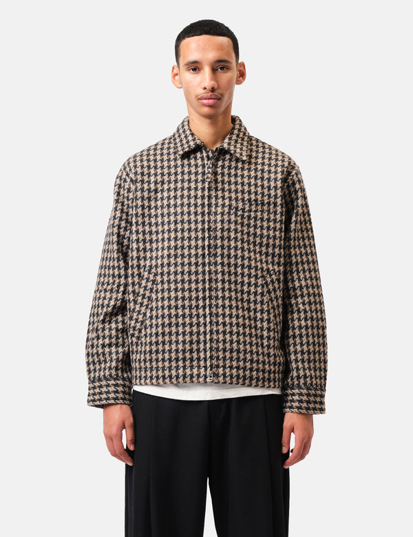 Universal Works Windcheater Jacket (Cortina Tweed) - Sand