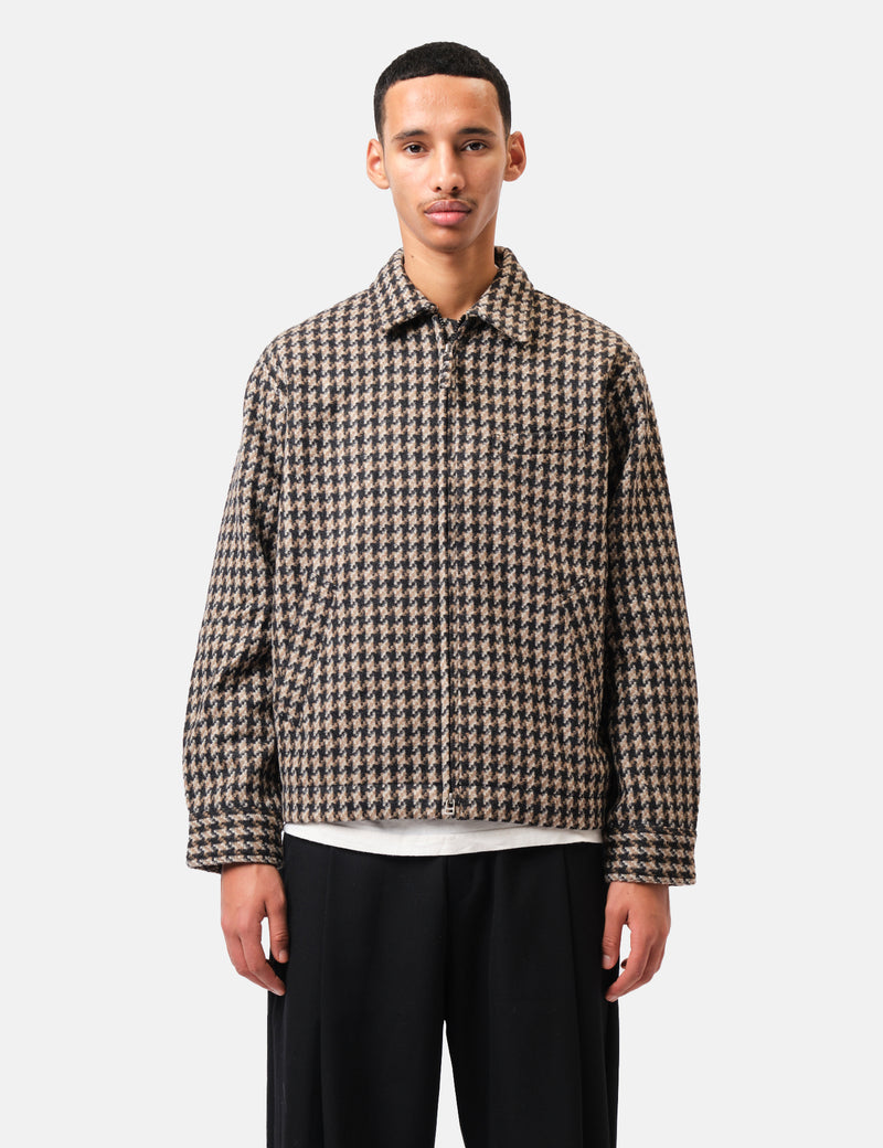 Universal Works Windcheater Jacket (Cortina Tweed) - Sand