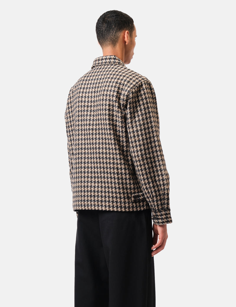 Universal Works Windcheater Jacket (Cortina Tweed) - Sand