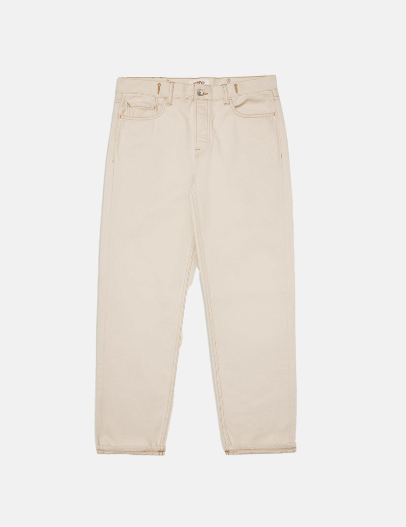 YMC Earth Tearaway Jeans (Organic) - Ecru