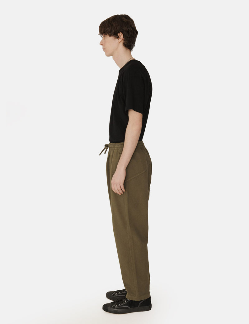 YMC Earth Alva Skate Trousers (Organic) - Olive Green