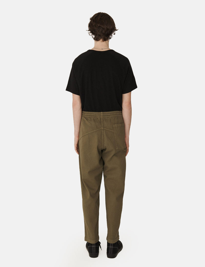 YMC Earth Alva Skate Trousers (Organic) - Olive Green