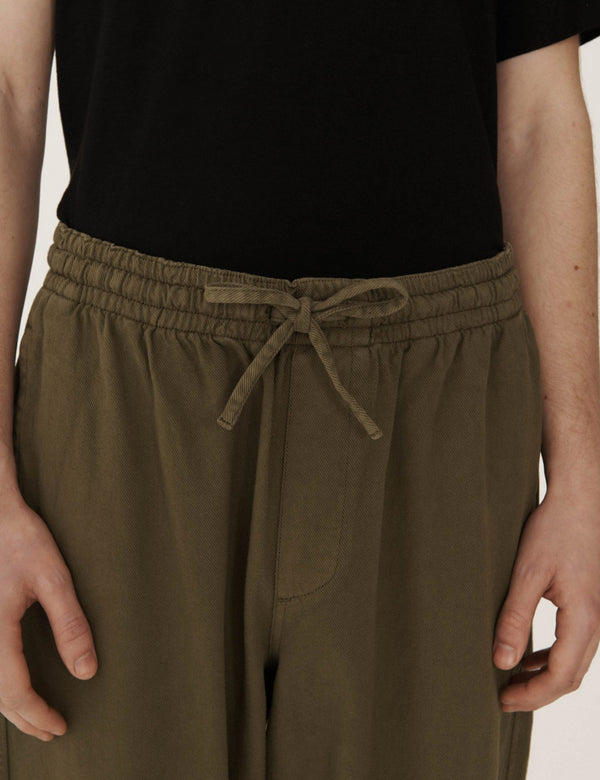 YMC Earth Alva Skate Trousers (Organic) - Olive Green
