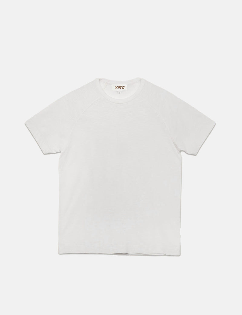 YMC Earth Television T-Shirt (Organic) - White