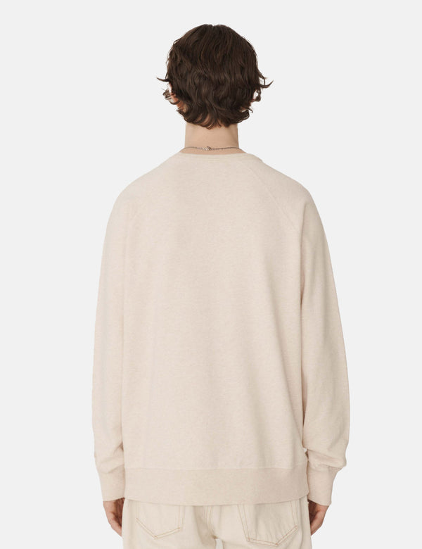 YMC Earth Schrank Sweatshirt (Organic) - Ecru Marl