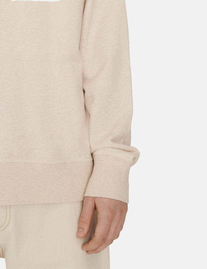 YMC Earth Schrank Sweatshirt (Organic) - Ecru Marl