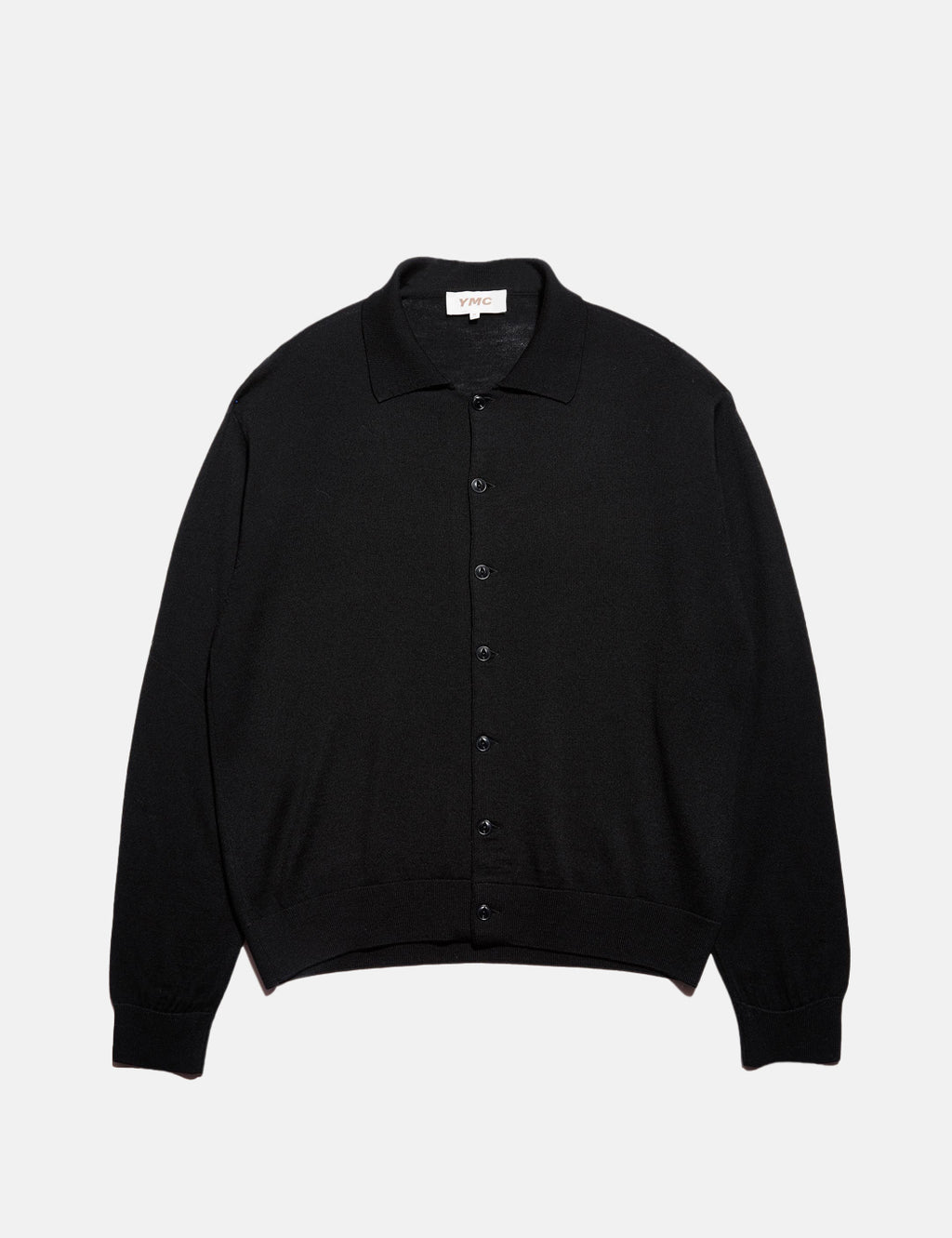 YMC Rat Pack Cardigan (Organic) - Black – Article.