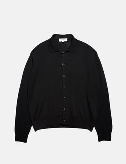 YMC Rat Pack Cardigan (Organic) - Black