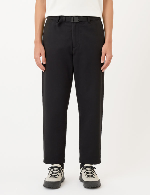 Snow Peak Double Weave Pants - Black