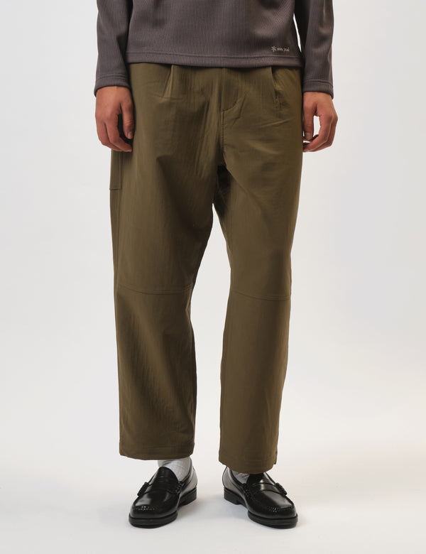 Snow Peak Easy Cloth Pant - Olive Green