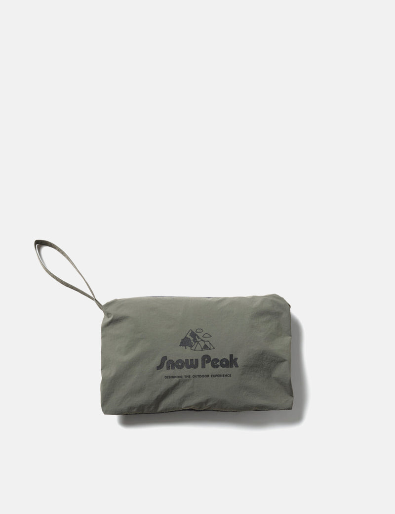 Snow Peak Nylon Tussah 2Way Shorts - Olive Green