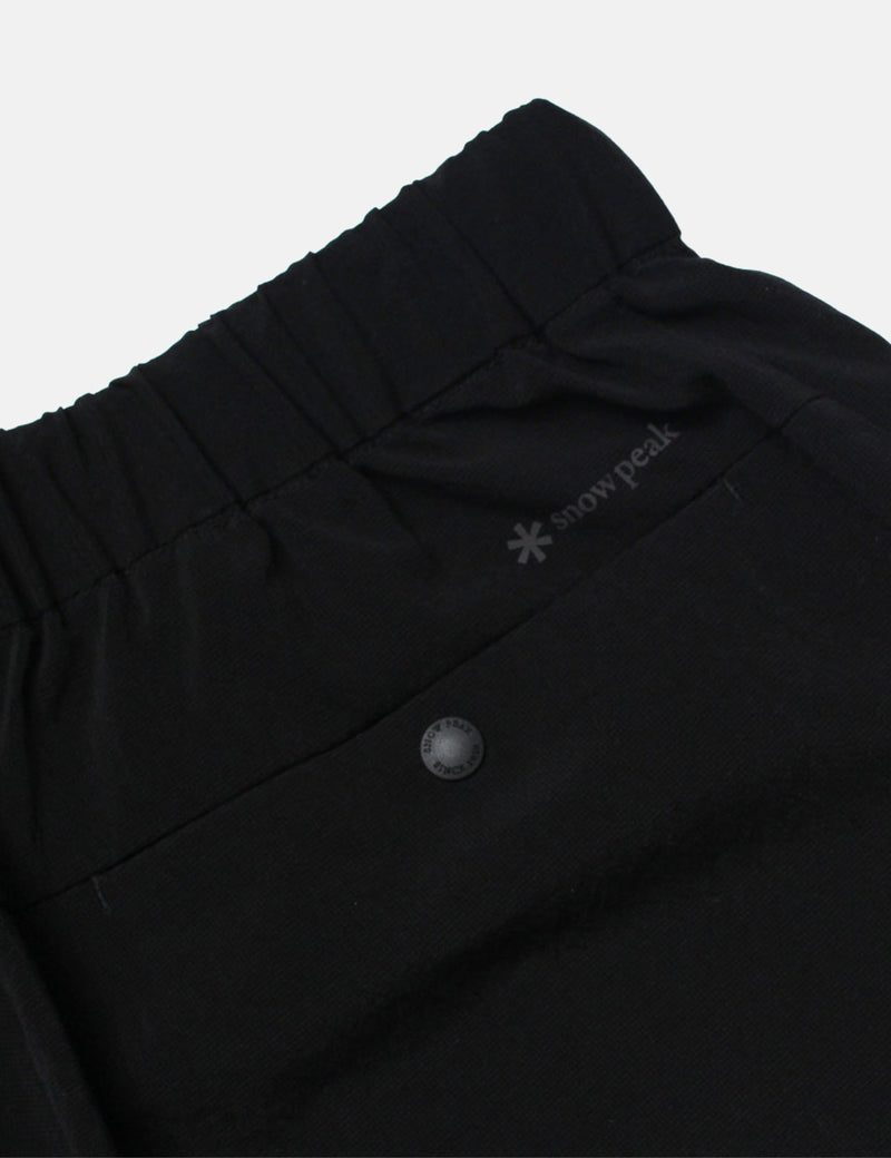 Snow Peak Breathable Quick Dry Shorts - Black