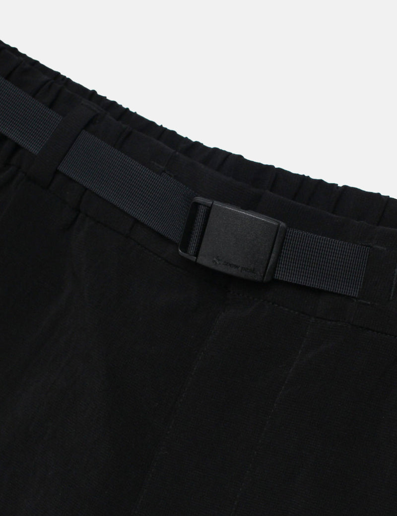Snow Peak Breathable Quick Dry Shorts - Black
