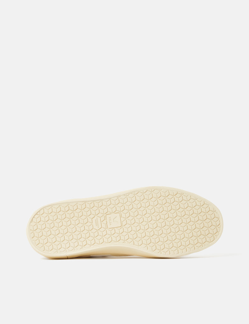 Veja Wata II Canvas Trainers - Butter/White/Butter Sole