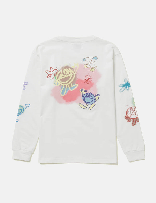 Potato Head Eco Friends-Bli Made Long Sleeve T-Shirt - Off White