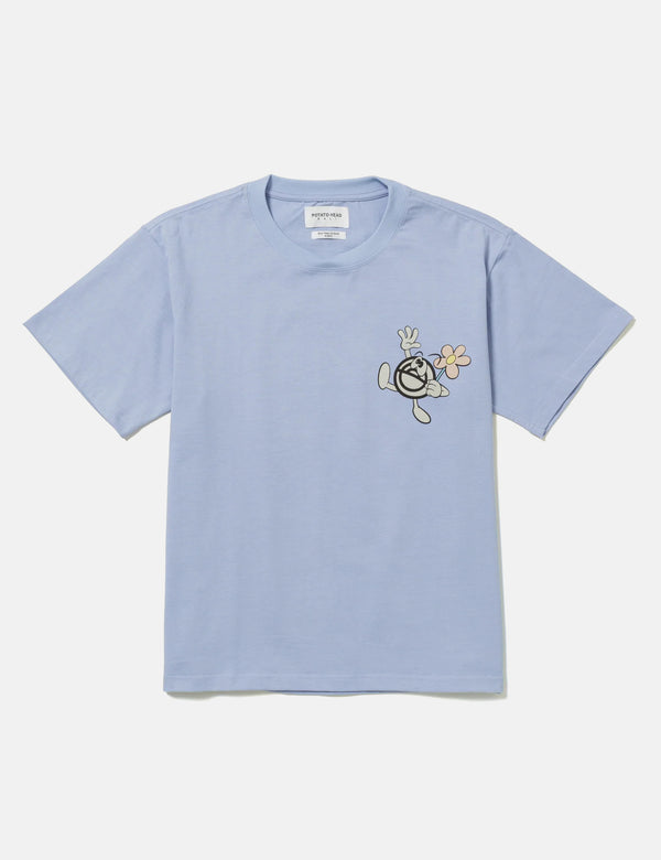 Potato Head Eco Friends-Bli Made T-Shirt - Watery Blue